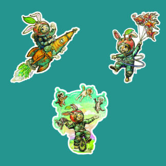 2026 OCF Bunny Sticker Bundle